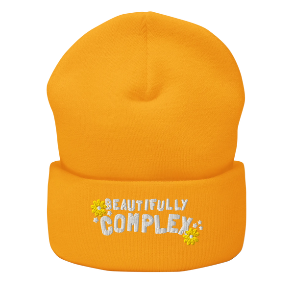 Daisies Cuffed Beanie | Shop Beautifully Complex by Baylen Dupree